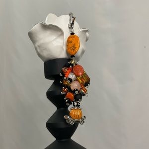Pumpkin carriage charm